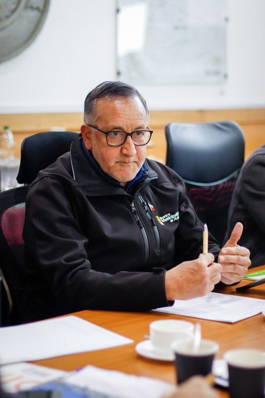 Alcaldes de diversas comunas de Malleco y Arauco reunidos en un encuentro por la descentralización