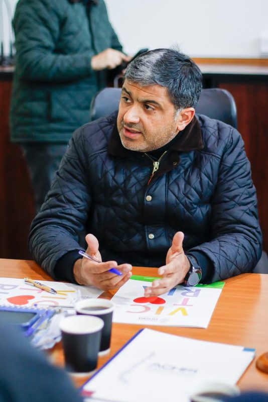 Alcaldes de diversas comunas de Malleco y Arauco reunidos en un encuentro por la descentralización