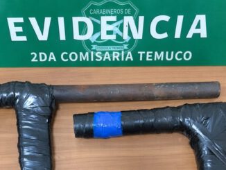Camión de reparto de Mercado Libre interceptado en operativo policial en Temuco