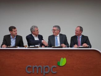 Instalaciones industriales de CMPC en Chile