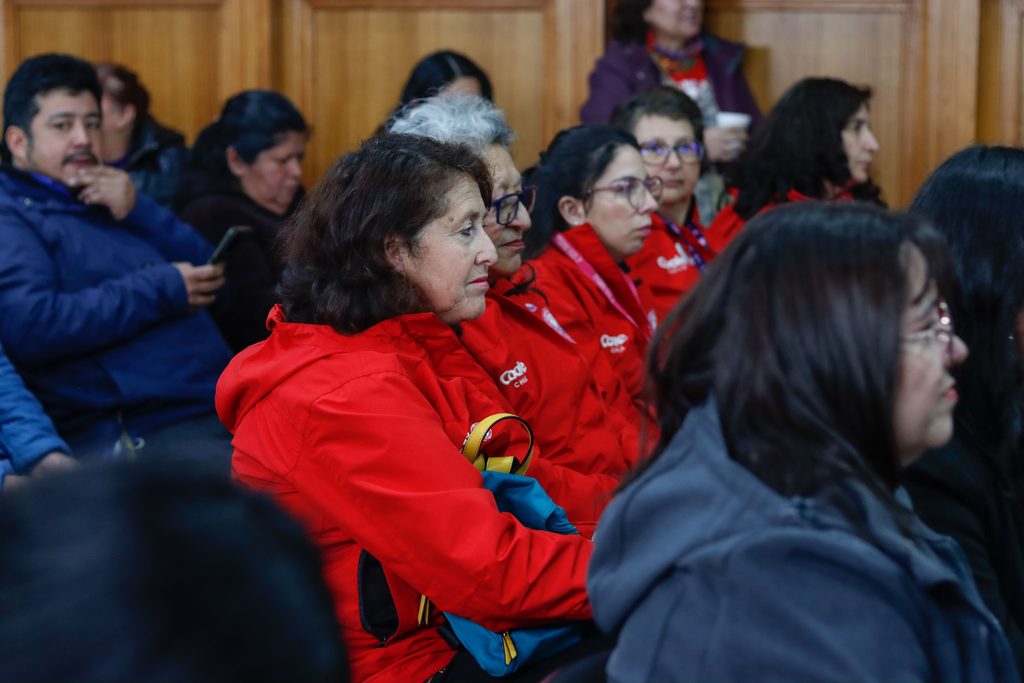 Autoridades regionales y municipales celebran la aprobación de recursos para el fomento productivo en Villarrica.