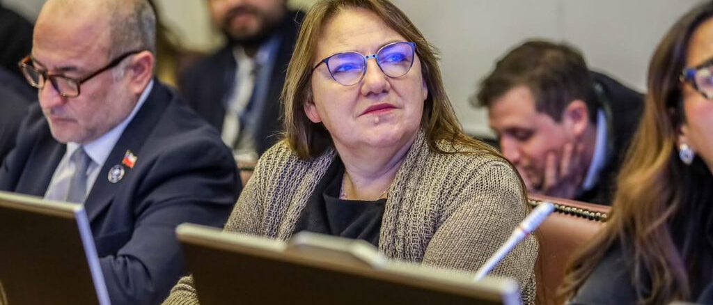 Diputada Flor Contreras hablando sobre la devolucion del IVA en panales y medicamentos