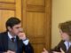 La diputada Andrea Parra junto a autoridades de la SUBDERE discutiendo proyectos de infraestructura para Angol