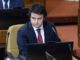 Diputado Eduardo Cretton durante su intervención en el Congreso Nacional sobre el proyecto Pintamahuida.