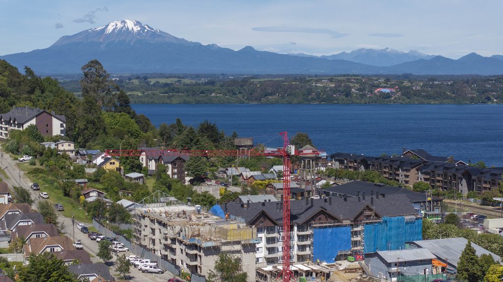 Edificios y viviendas en la zona sur de Chile donde retorna el inversionista hormiga