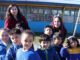 Estudiantes de la Escuela Valentín Letelier ensayando coreografías para su gala folclórica de Fiestas Patrias.
