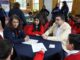 Estudiantes de La Araucanía participando en un conversatorio sobre la escasez hídrica y el cuidado del agua