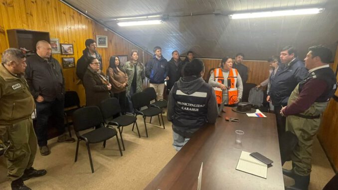 Entrega de ayuda a agricultores y familias damnificadas por el sistema frontal en La Araucanía