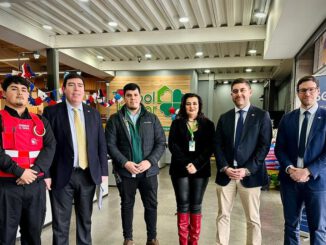 Autoridades regionales visitan empresa beneficiada por el Subsidio a la Contratación en La Araucanía.