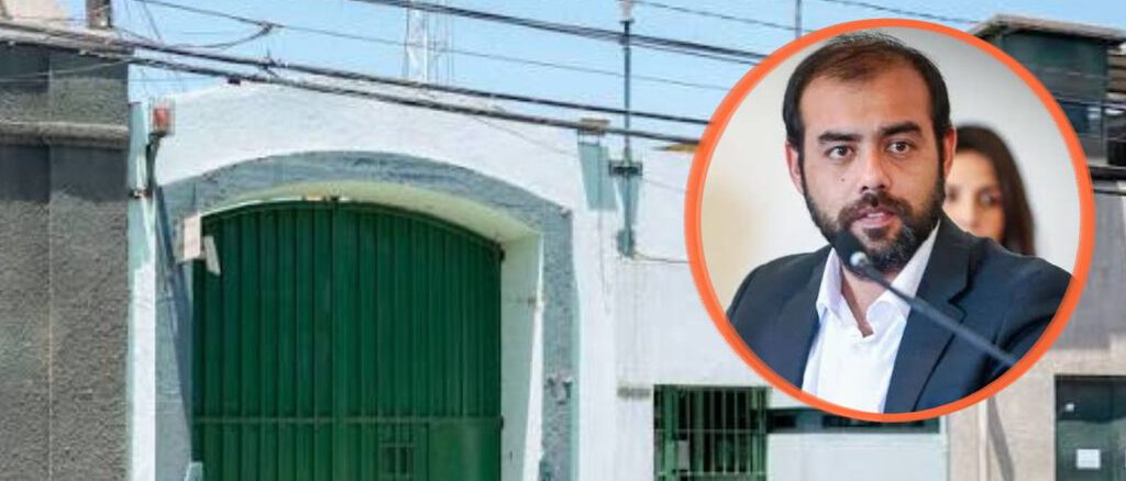 Fachada del anexo penitenciario Capitan Yaber en Santiago