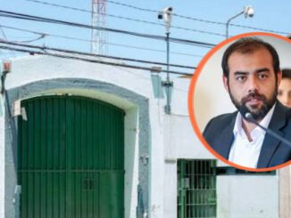 Fachada del anexo penitenciario Capitan Yaber en Santiago