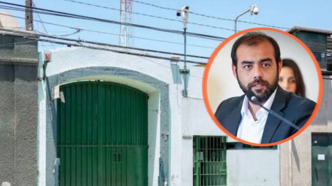Fachada del anexo penitenciario Capitan Yaber en Santiago