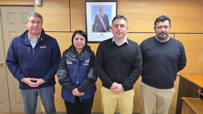 Autoridades de SENAPRED y Transporte trabajando en protocolos de emergencia en La Araucanía