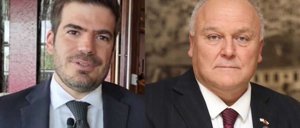 Parlamentarios de La Araucanía trabajando en el Congreso Nacional chileno