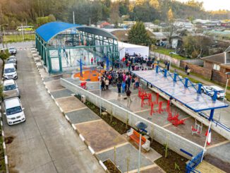 Inauguración del renovado Espacio Recreativo Libertad en el sector Santa Ana de Lautaro
