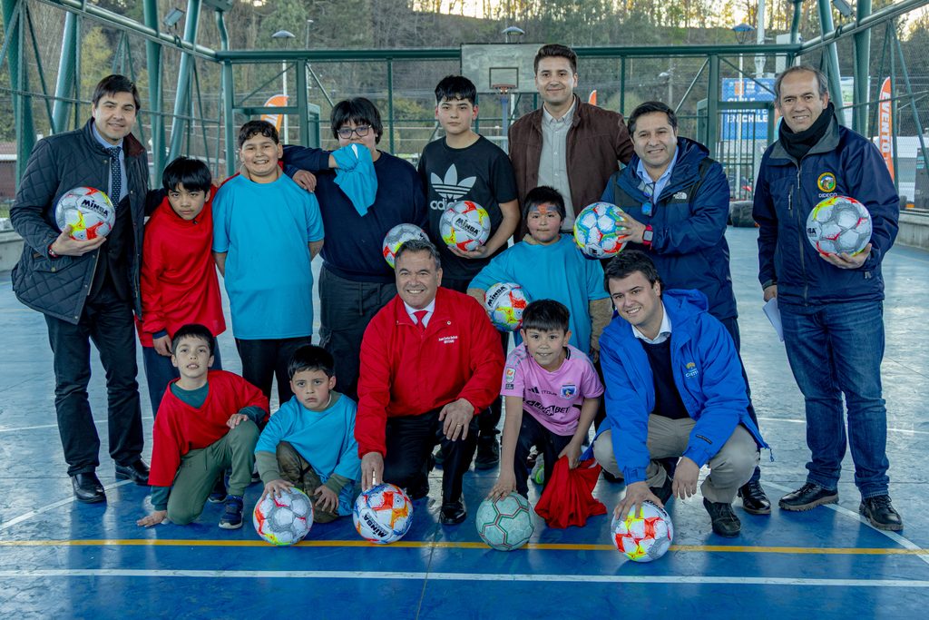 Inauguración del renovado Espacio Recreativo Libertad en el sector Santa Ana de Lautaro