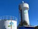 Nuevo estanque de agua potable semienterrado en la planta de producción de Lumaco para mejorar el suministro local.