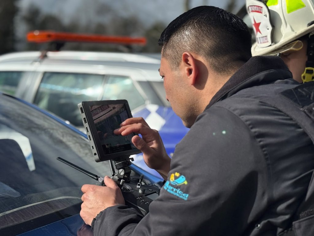 Reten movil y nuevas camaras de seguridad instaladas en la comuna de Villarrica