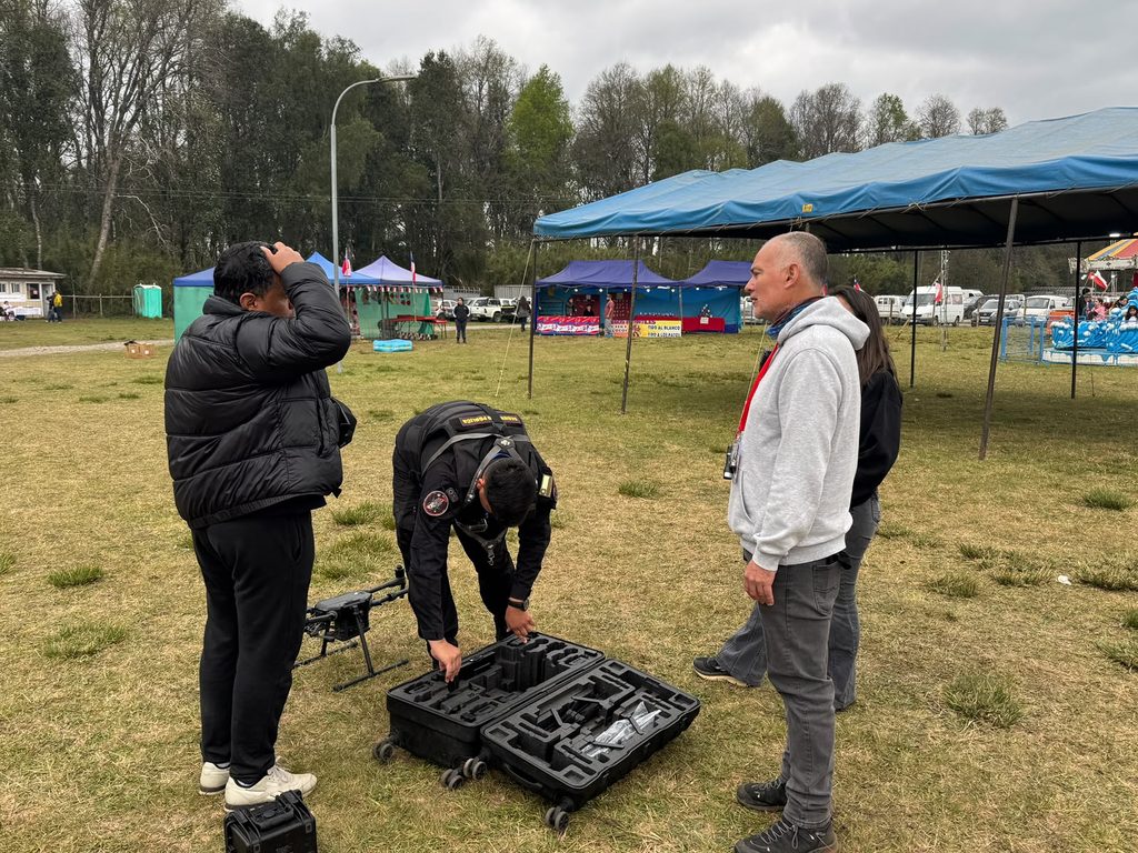 Reten movil y nuevas camaras de seguridad instaladas en la comuna de Villarrica
