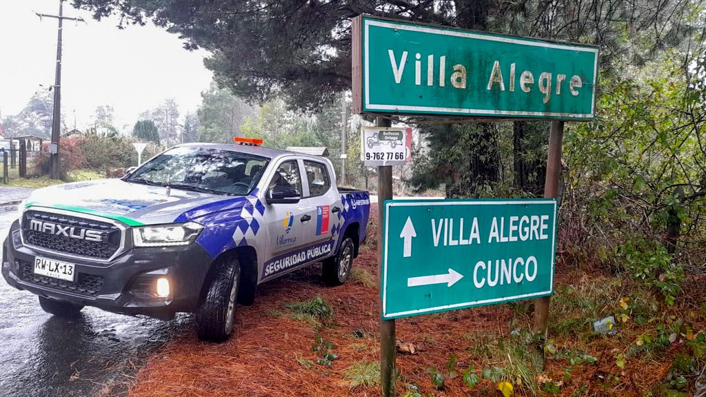 Reten movil y nuevas camaras de seguridad instaladas en la comuna de Villarrica