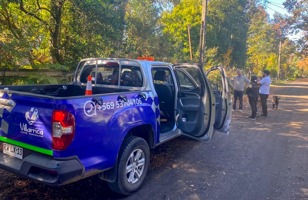 Reten movil y nuevas camaras de seguridad instaladas en la comuna de Villarrica