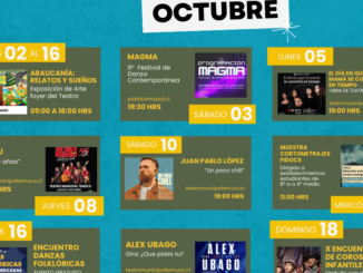 Escenario del Teatro Municipal de Temuco listo para recibir su variada cartelera cultural de octubre