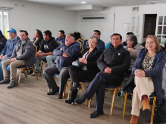 Representantes de comunidades rurales beneficiadas por el Fondo Concursable de AquaChile en La Araucanía