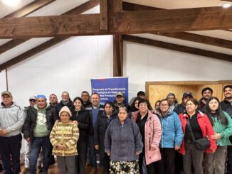 Pequeños agricultores de Malleco reciben sus diplomas tras completar talleres de riego de la CNR en La Araucanía