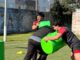 Adolescentes participando en una clínica de rugby organizada en una residencia de protección en La Araucanía