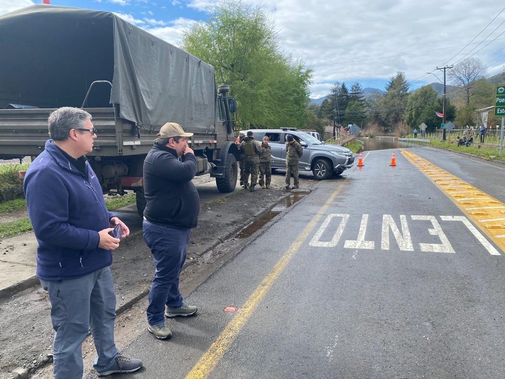 Rutas de acceso a Curarrehue habilitadas tras el paso del sistema frontal en La Araucanía