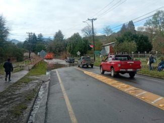 Rutas de acceso a Curarrehue habilitadas tras el paso del sistema frontal en La Araucanía