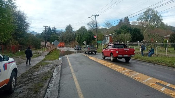Rutas de acceso a Curarrehue habilitadas tras el paso del sistema frontal en La Araucanía