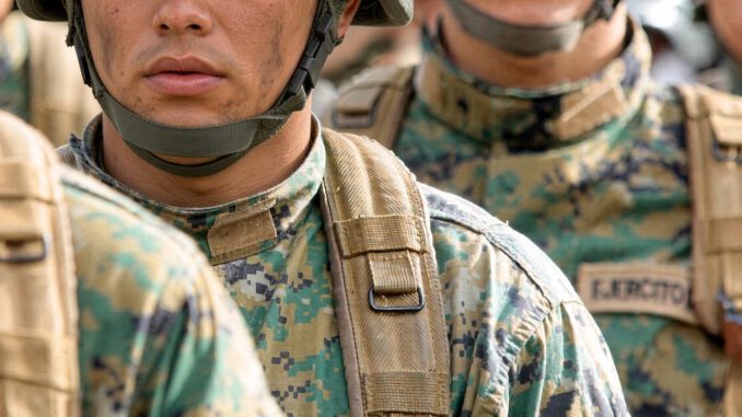 Fachada del Regimiento Logístico N°3 Victoria en la región de La Araucanía