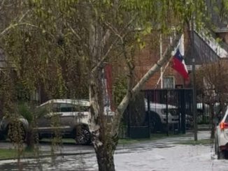 Inundaciones y desborde de ríos en la región de La Araucanía debido al sistema frontal