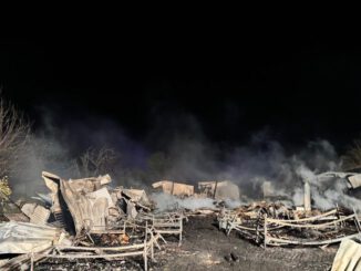 Escenario del incendio en el Hogar El Edén en Pitrufquén donde fallecieron 16 personas