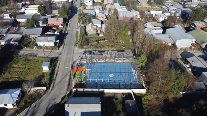 Renovada multicancha y áreas verdes en Villa Bellavista para el uso de la comunidad