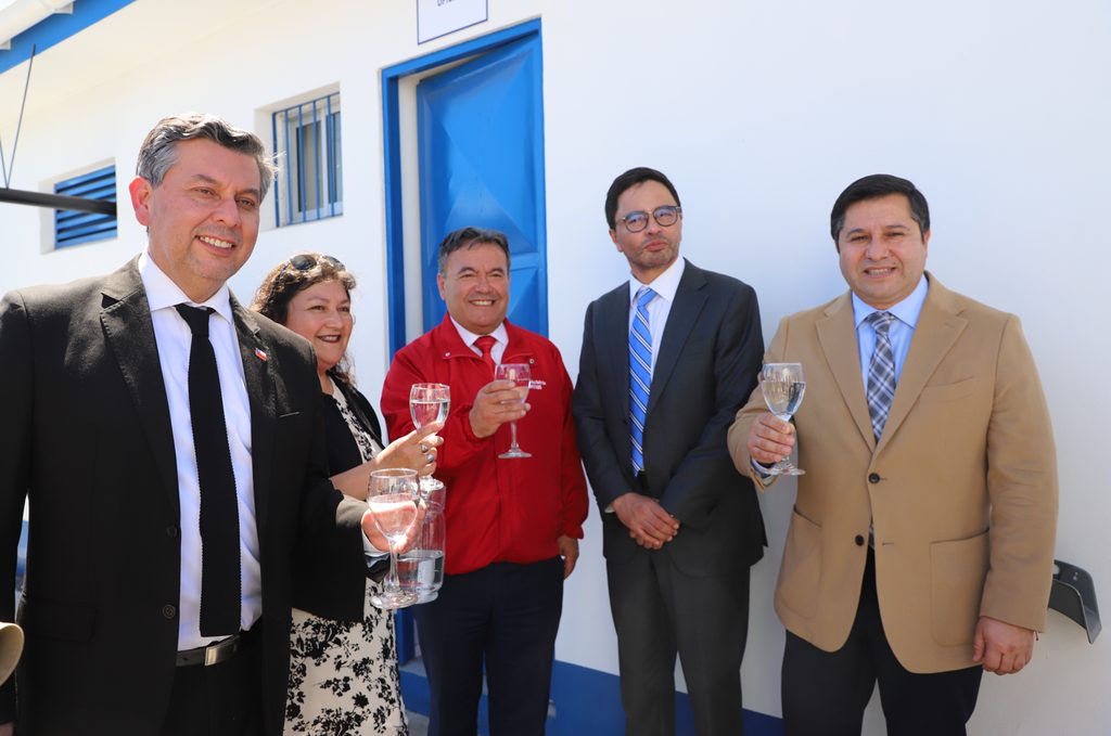 Inauguracion del proyecto de agua potable rural en el sector Nereco de Lautaro