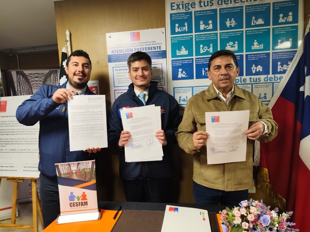 Entrega de concesiones de postas rurales en Nueva Imperial por parte de Bienes Nacionales
