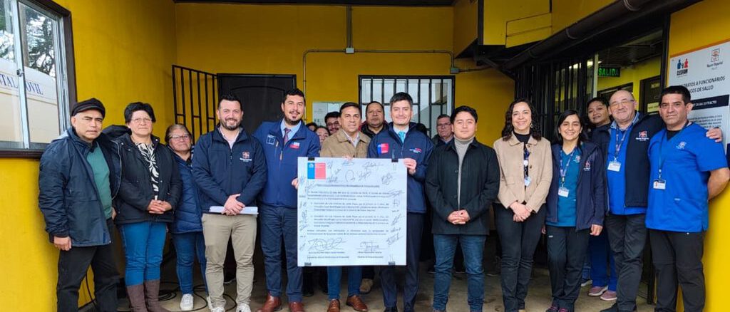 Entrega de concesiones de postas rurales en Nueva Imperial por parte de Bienes Nacionales