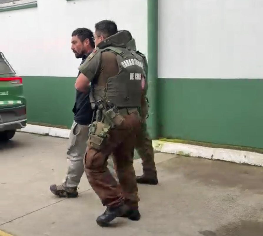 Carabineros detiene a sospechoso de homicidio en Nueva Imperial con amplio prontuario