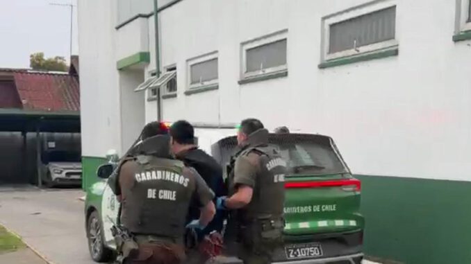 Carabineros detiene a sospechoso de homicidio en Nueva Imperial con amplio prontuario