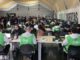 Estudiantes en las instalaciones de CFT IP Santo Tomás Temuco durante el proceso de admision