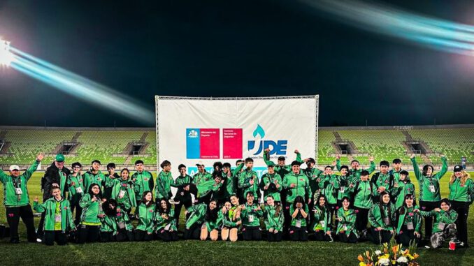 Deportistas de La Araucanía clasificados para el Sudamericano Escolar de Guayaquil 2026