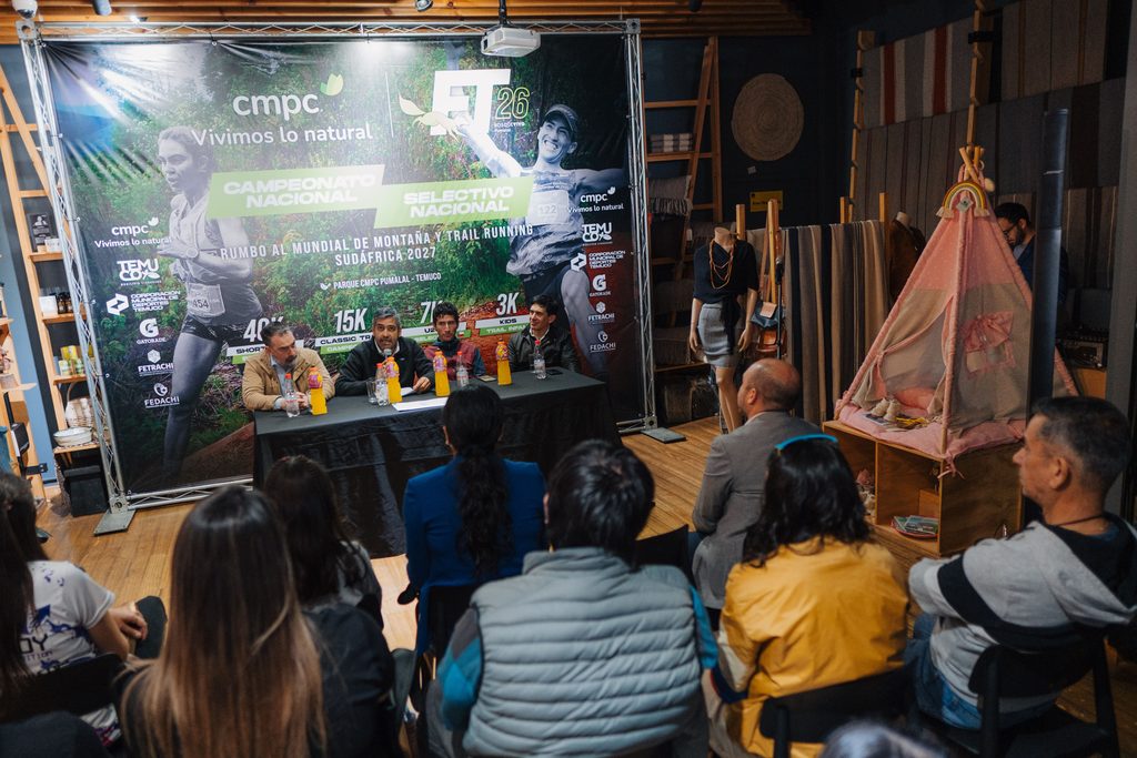 Lanzamiento oficial de la décima edición del CMPC Frontera Trail 2026 en Temuco
