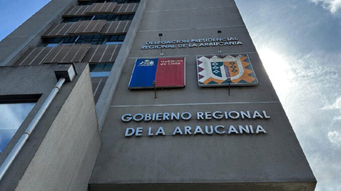 Plaza de Armas de Cunco donde la corporación Almannabis planeaba realizar actividades para adultos mayores.