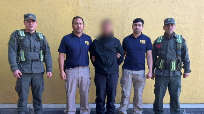 Ciudadano chileno deportado de Argentina detenido por la PDI en el paso fronterizo Puesco