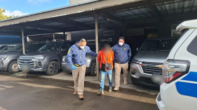 Operativo policial de la PDI donde detuvieron al acusado de femicidio oculto en un circo