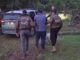 Camioneta policial y operativo tras atropello fatal en estacionamiento de supermercado en Metrenco