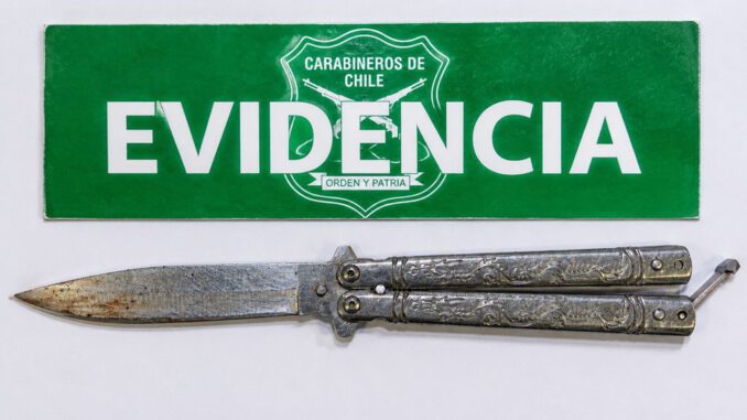 Carabineros de Lautaro realizando un operativo policial tras un homicidio