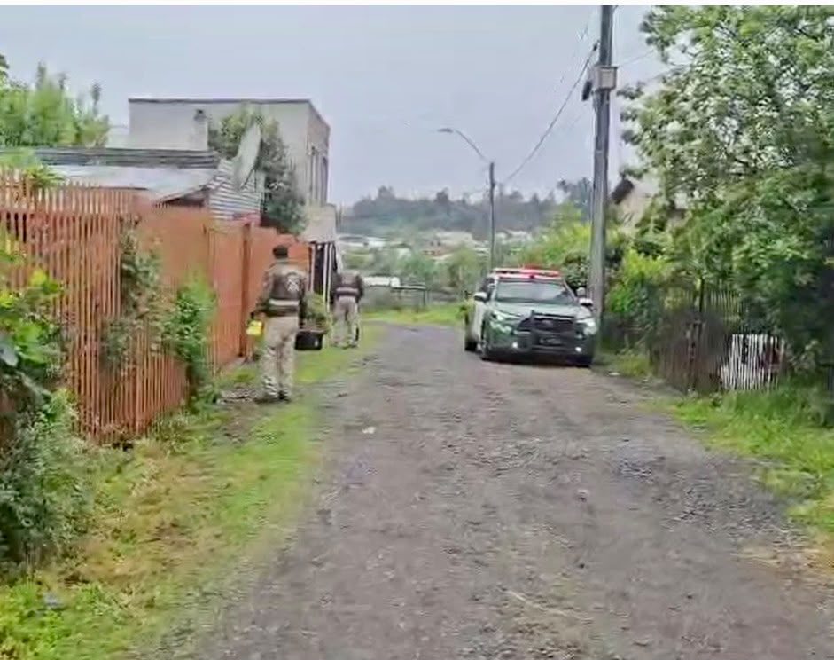 Carabineros de Temuco detiene a sujeto acusado de violencia intrafamiliar y violación